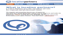 Tablet Screenshot of locationpartners.com